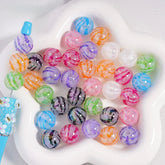 16mm Watermelon Beads (Bright Colors)